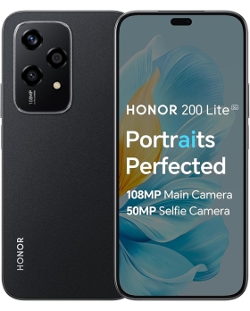 HONOR 200 LITE 8+256GB 6.75G MIDNIGHT BLACK DS ITA