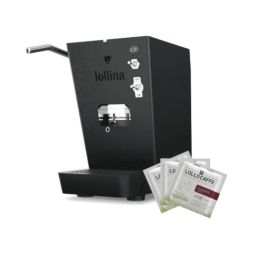 Lollina Macchina Da Caffè Cialde 44mm Nera + 40...