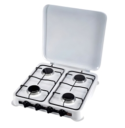 VINCO COD.76004 Fornello  "Four "A Gas Con 4 Fuochi - Potenza 0,85 /0.85 / 1,2 / 1,4 KW