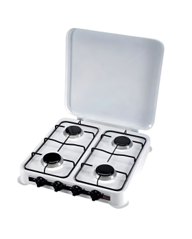 VINCO COD.76004 Fornello  "Four "A Gas Con 4 Fuochi - Potenza 0,85 /0.85 / 1,2 / 1,4 KW