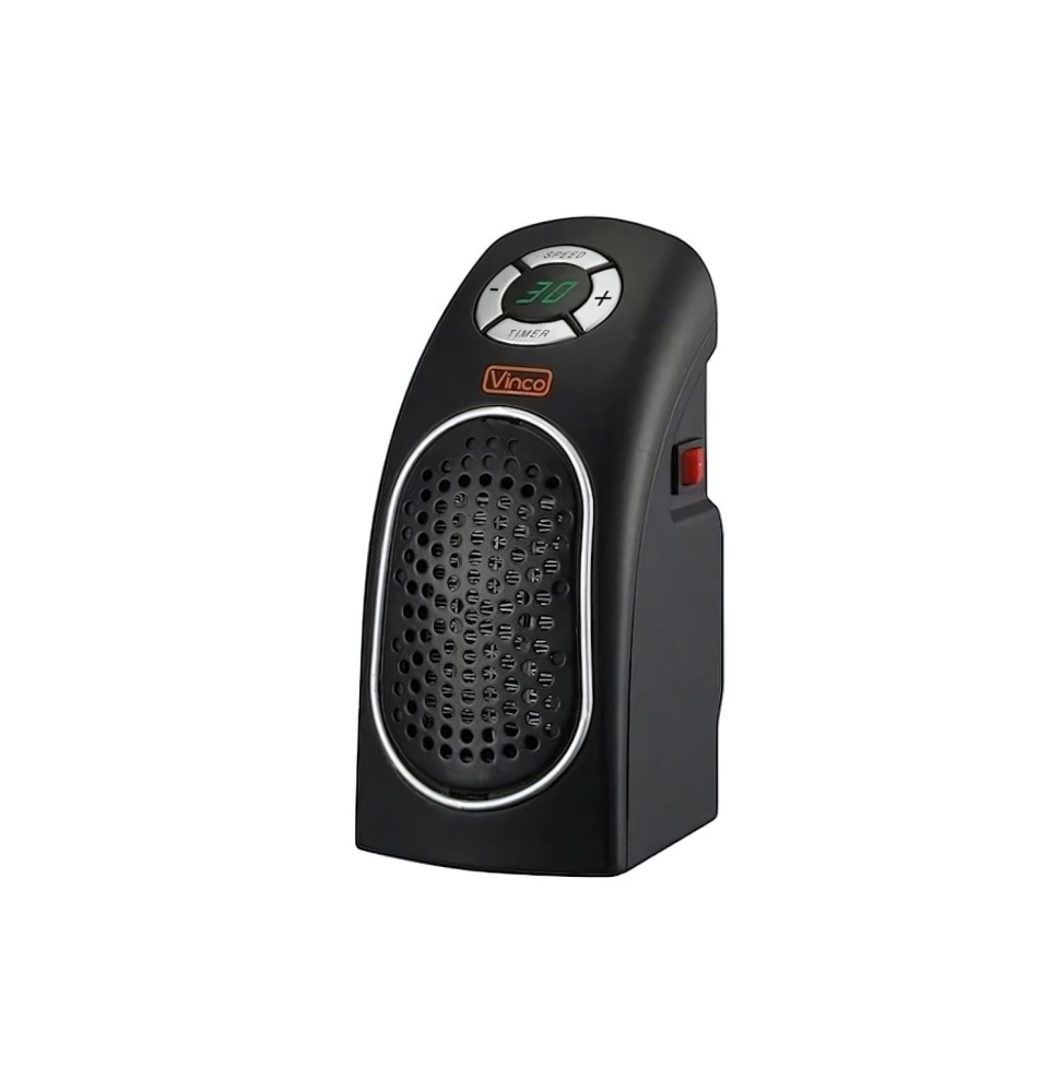 VINCO COD.70159 Mini Stufa Ceramica 400W Da Muro