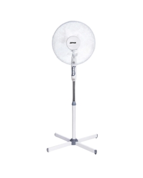 ZEPHIR PBA41P Ventilatore A Piantana 45W Con 3 Velocità e Luce Notturna