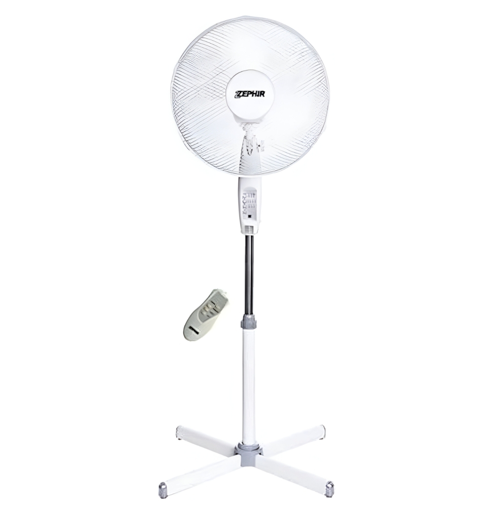 ZEPHIR PBA42TCL Ventilatore A Piantana 45W Con Telecomando E Timer