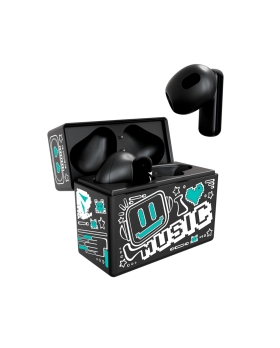 Techmade Earbuds Tm-xm191-bkbl Con Pattern Verde