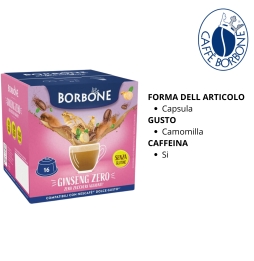 Borbone Capsule Comp.dolce Gusto Ginseng Zero 16pz