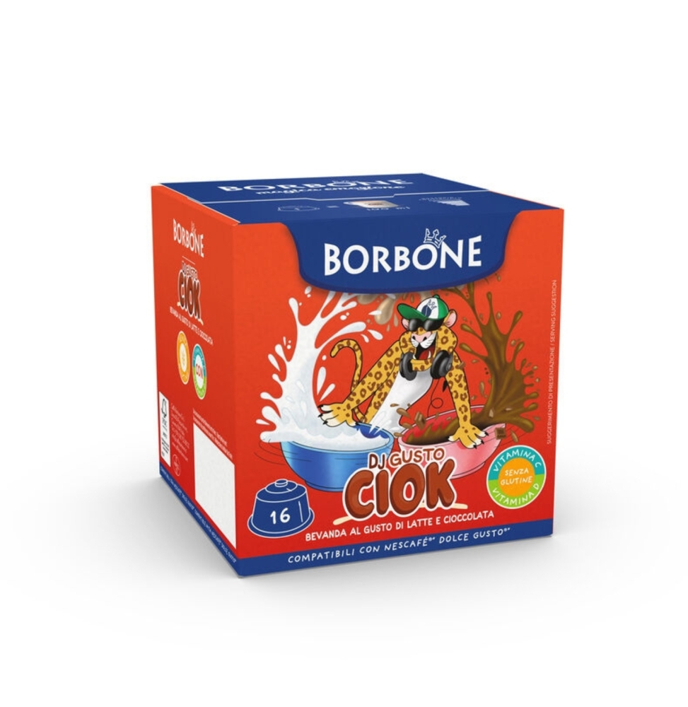 Borbone Capsule Comp.dolce Gusto Dj Gusto Ciok 16pz