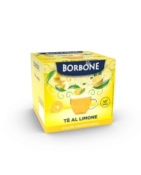 Borbone Box Cialde 44mm The Al Limone 18pz