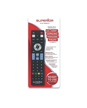 Superior telecomando univ Smart TV LG, Samsung, Sony, Philips