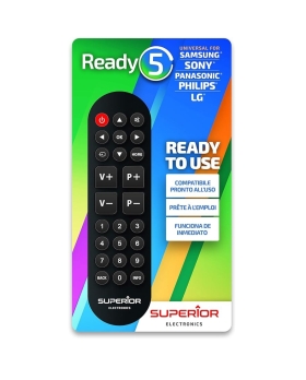 Superior Telecomando Ready 5 Universale Lg / Samsung / Sony / Panasonic / Philips