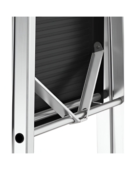 Drabest Scala Pro In Alluminio Con Ripiano, 6 Gradini, 150 Kg