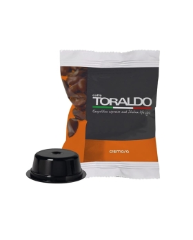 Toraldo Caffè Miscela Cremosa 100 Capsule Compatib. A Modo Mio