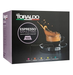Toraldo Caffè Miscela Classica 100 Capsule Compatib. A Modo Mio