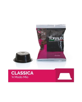 Toraldo Caffè Miscela Classica 100 Capsule Compatib. A Modo Mio