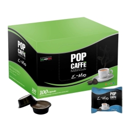 Pop Caffè E-mio Decaffeinato 100 Capsule Compatibili A Modo Mio