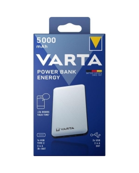 Batteria portatile Varta Powerbank 5.000mAh 2xUSB A 1xUSB C