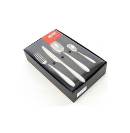 Abert Servizio Posate 24pz BIANCO/INOX RN91921N24