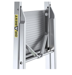 Drabest Scala Domestica In Alluminio A 7 Gradini Portata 125kg
