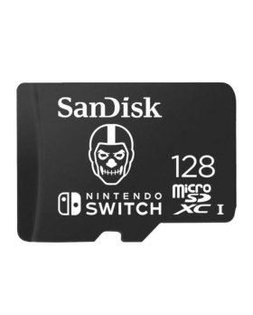 Switch Micro Sdxc Sandisk 128gb Fortnite Skull Trooper