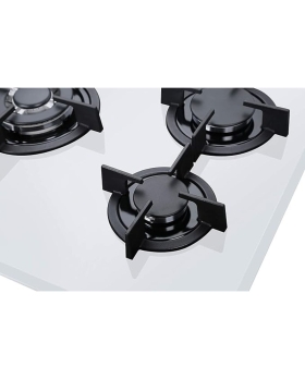LUXELL c7-50btf piano cottura a gas 5 fuochi nero ghisa
