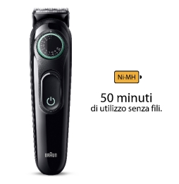 Braun Regolabarba Bt3411 Nero