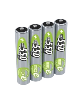 Ansmann 4x Batterie ricaricabili mini stilo AAA - 550 mAh 1,2 V