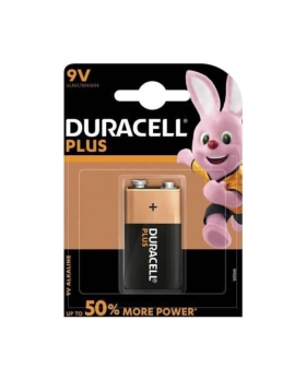 (1 Confezione) Duracellplus Batterie 1pz 9v Transistor 6lr61 Mn