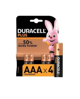 (1 Confezione) Duracellplus Batterie 4pz Ministilo Lr03 Mn2400