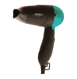 Howell Asciugacapelli Da Viaggio Super Compatto ho.hp1020