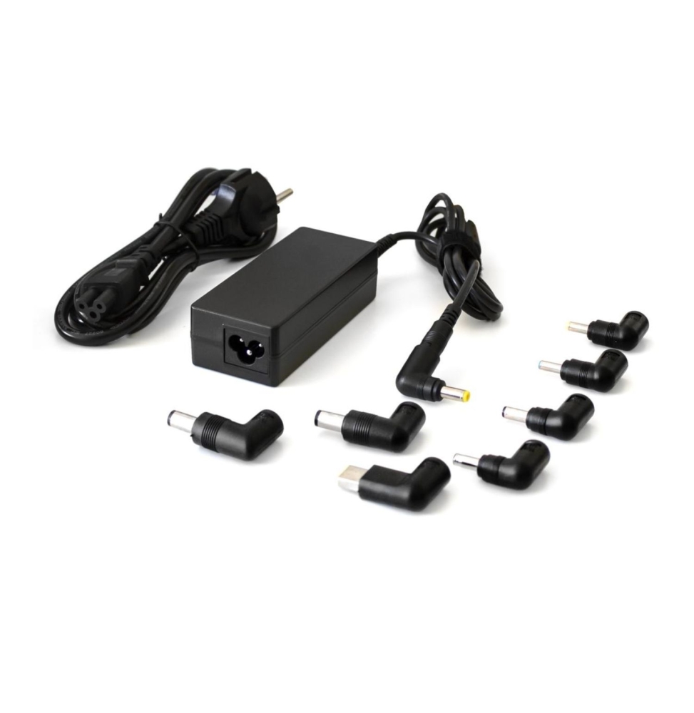 Techmade Alimentatore Universale per notebook 65w 8 tips
