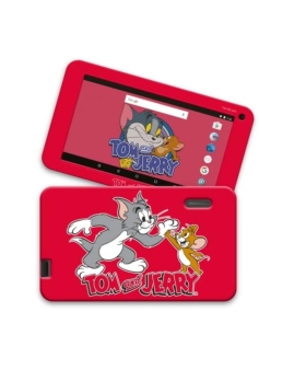 E-star Tablet per Bambini 3 - 6 anni 7 Pollici Wi-Fi 2 GB Ram Android 9 con fotocamera modello Tom and Jerry
