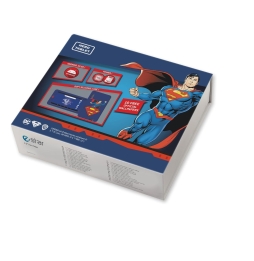 E-star Tablet per Bambini 3 - 6 anni 7 Pollici Wi-Fi 2 GB Ram Android 9 con fotocamera modello Superman