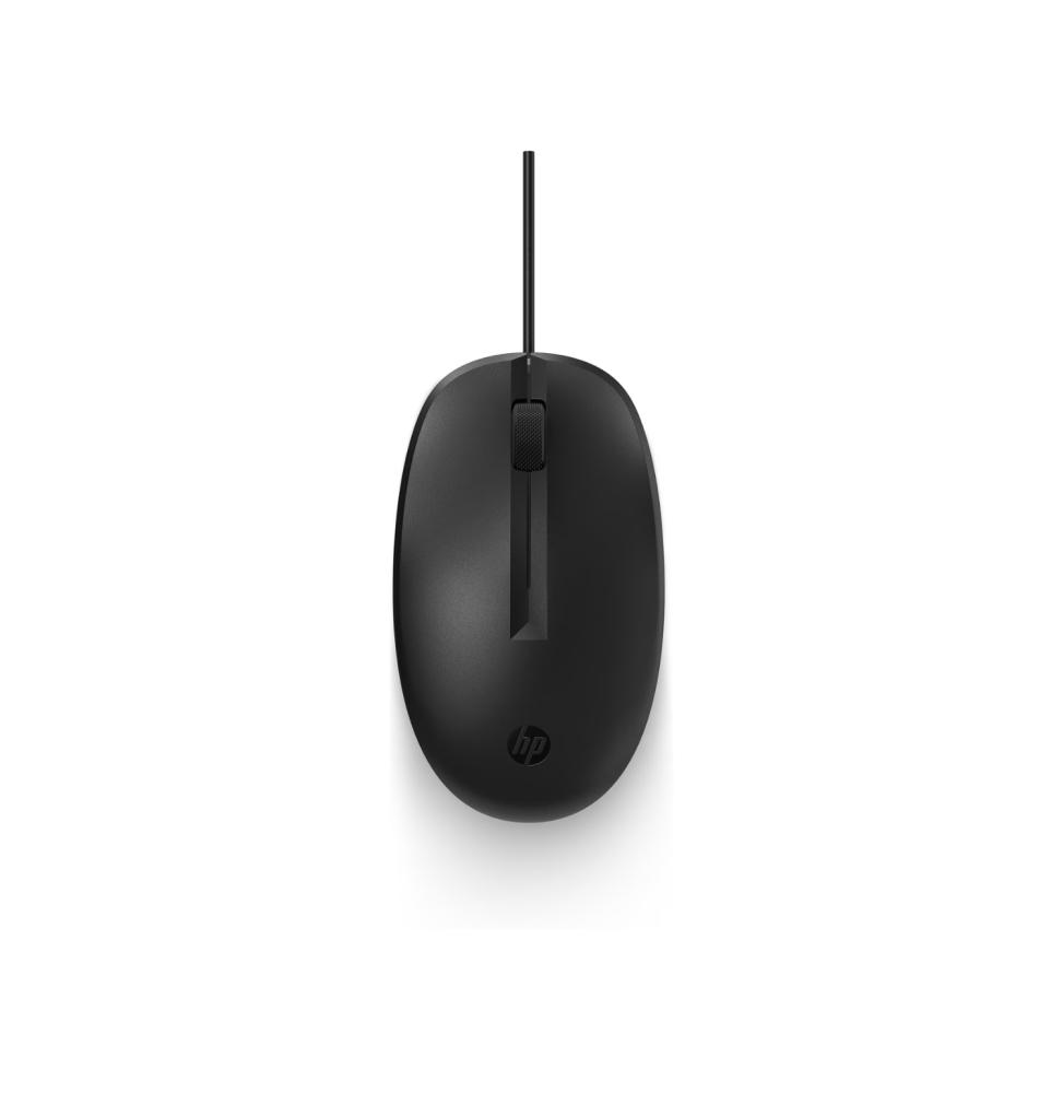 HP Mouse Ottico Usb Wired 125 BK