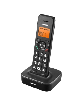 Brondi Bravo Star Telefono Cordless Nero