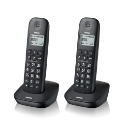 Brondi Gala Twin Telefono Cordless Nero