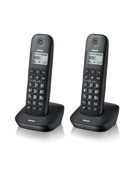 Brondi Gala Twin Telefono Cordless Nero
