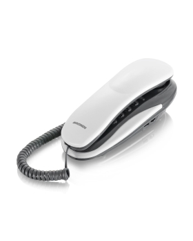Brondi Kenoby Telefono Slim Con Filo Bianco/Grigio.