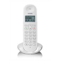 Brondi Lotus Telefono Cordless Bianco