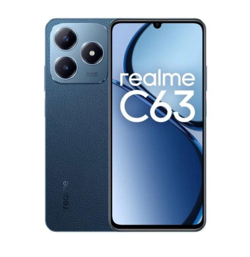 Realme C63 8+256gb 6.7 ds Leather Blue ita