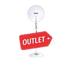 ZEPHIR PBA41TM Ventilatore Con Timer 45W Con 3 Velocità - Bianco