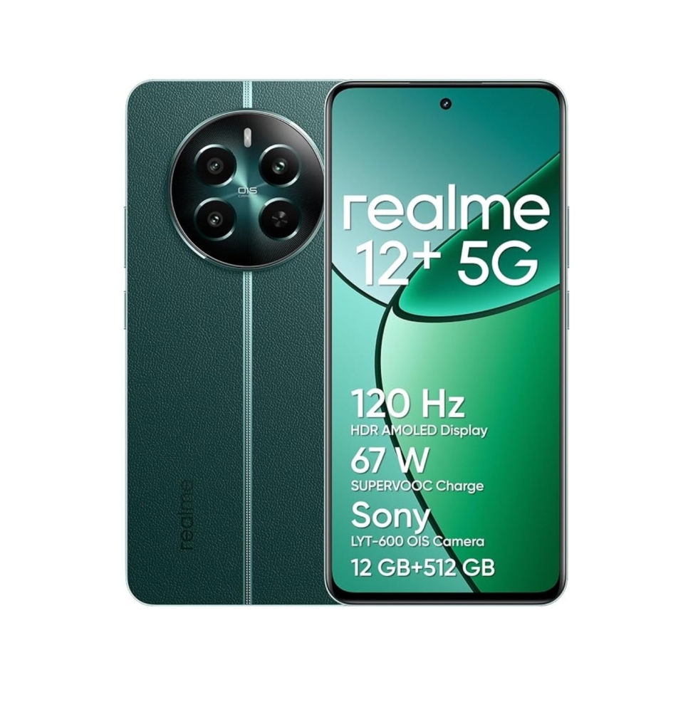 Realme 12+ 12+512gb 6.7 5g Pioneer Green Ds Ita