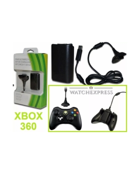 Kit Play & Charge Xbox 360