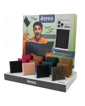 Etres Kit 12 Pcs Smart Wallet + Espositore