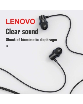 Lenovo Hf130 Auricolari Con Filo Rossi