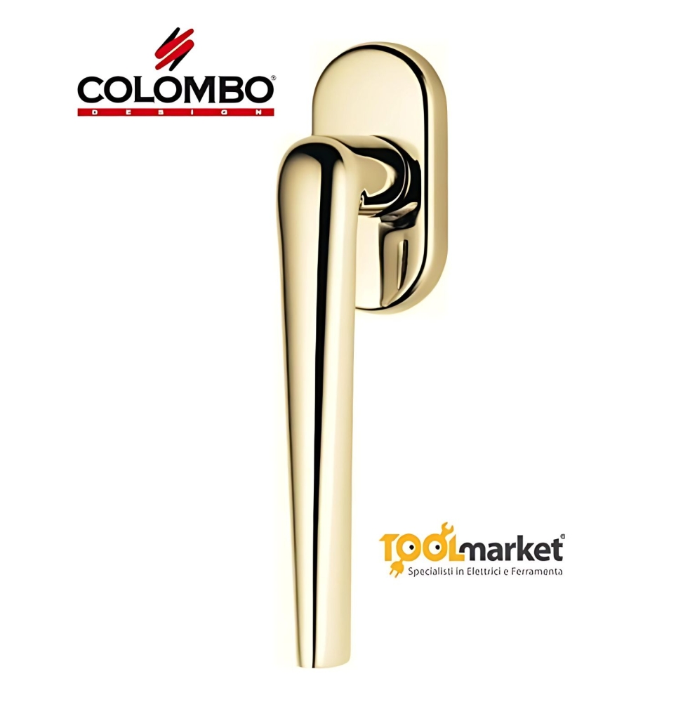 Maniglia Dk Robotre Cd92 Dkr Oro Lucido Misura 7 Conf. 2pz