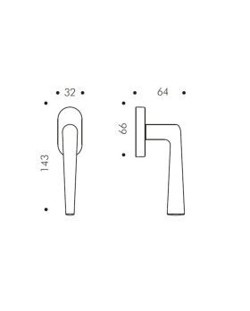 Maniglia Dk Robotre Cd92 Dkr Oro Lucido Misura 7 Conf. 2pz