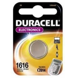 (1 CONFEZIONE) DURACELLSPEC. BATTERIE 1PZ BOTTONE DL1616 1CONF