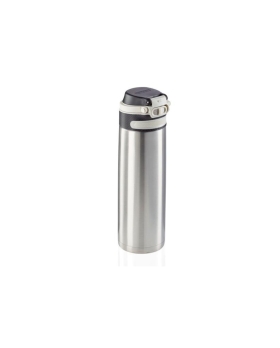 Borraccia Flip Acciaio Silver 600ML
