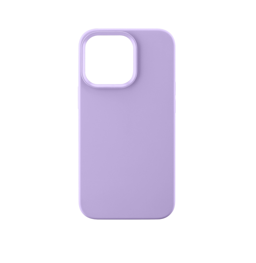 Cover in silicone per iphone 16 pro max viola