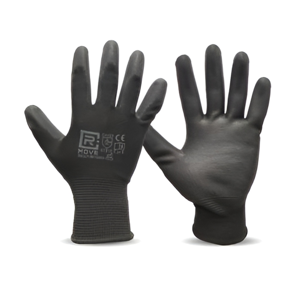 Rmove guanti poliuretano touch s. lavoro 1 paio tg xxl