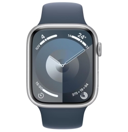 Apple Watch Serie 9 45mm Aluminium Midnight Sport Band Midnight